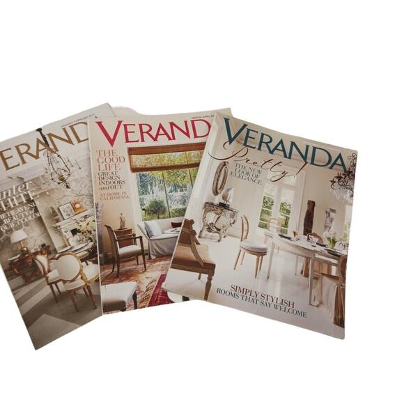 Lot Of 3 VERANDA Magazines 2015 2017 January & March, September Issues Decorate - Picture 11 of 13